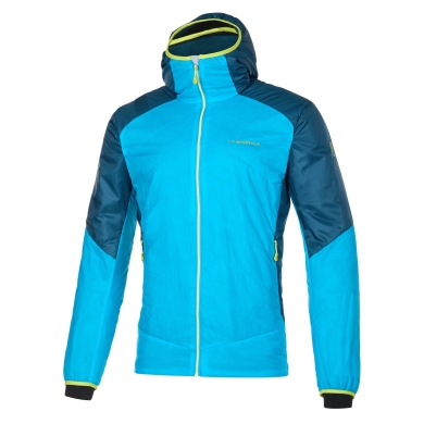 La Sportiva Wanderjacke Across Primaloft (PrimaLoft Active Silver Eco Isolierung) hellblau/sturmblau Herren